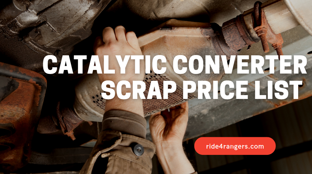 Catalytic Converter Scrap Price List 2024 Complete Guide